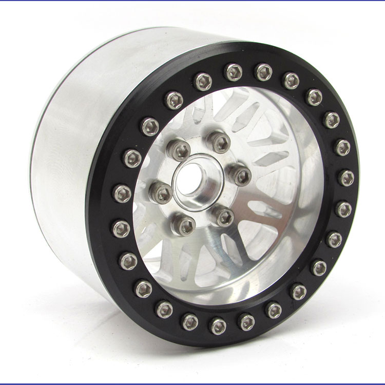 Gear Head RC 2.2 Slot Mag Aluminum Beadlock Wheel 1 Spare 